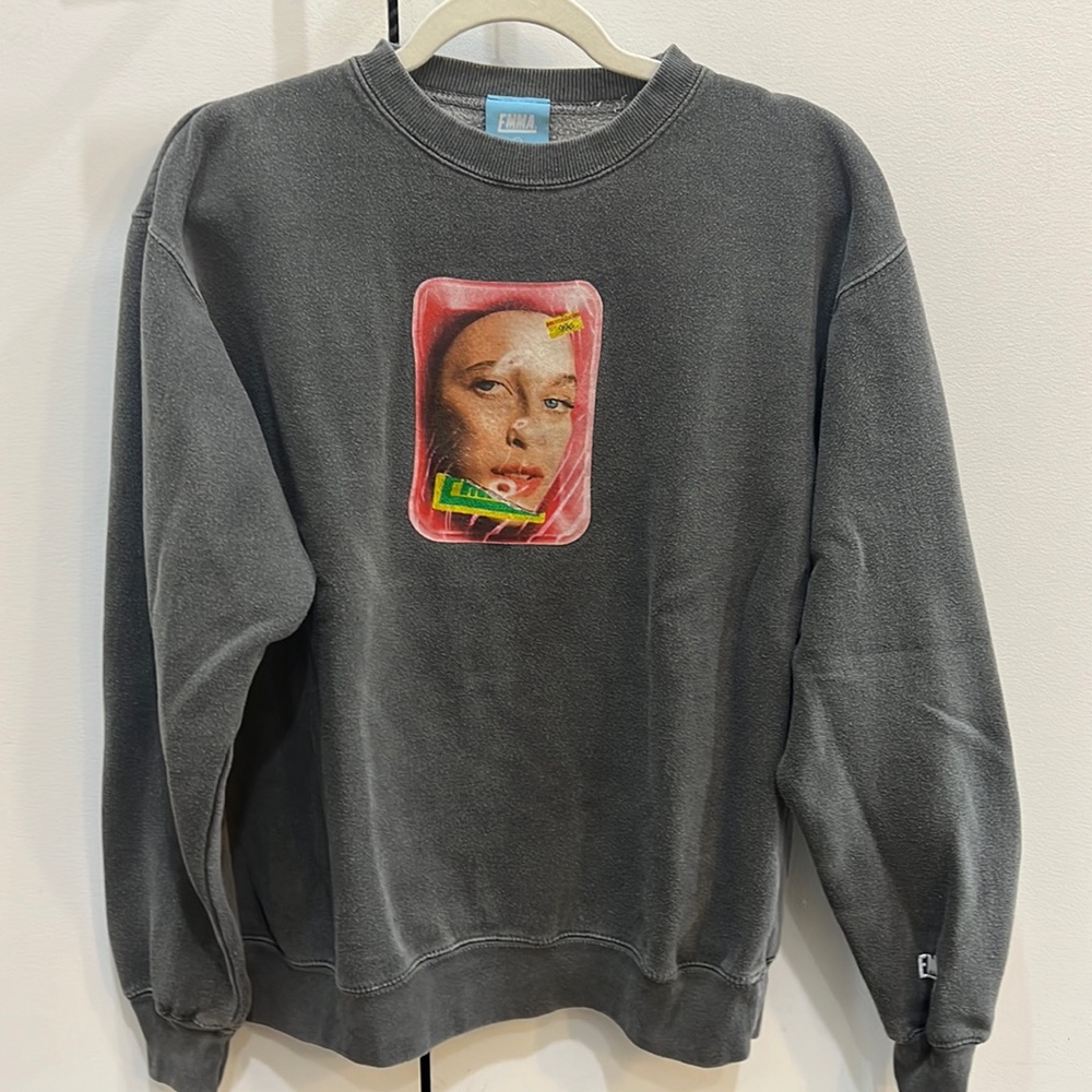Emma Chamberlain Grey Hoodie (Size M)